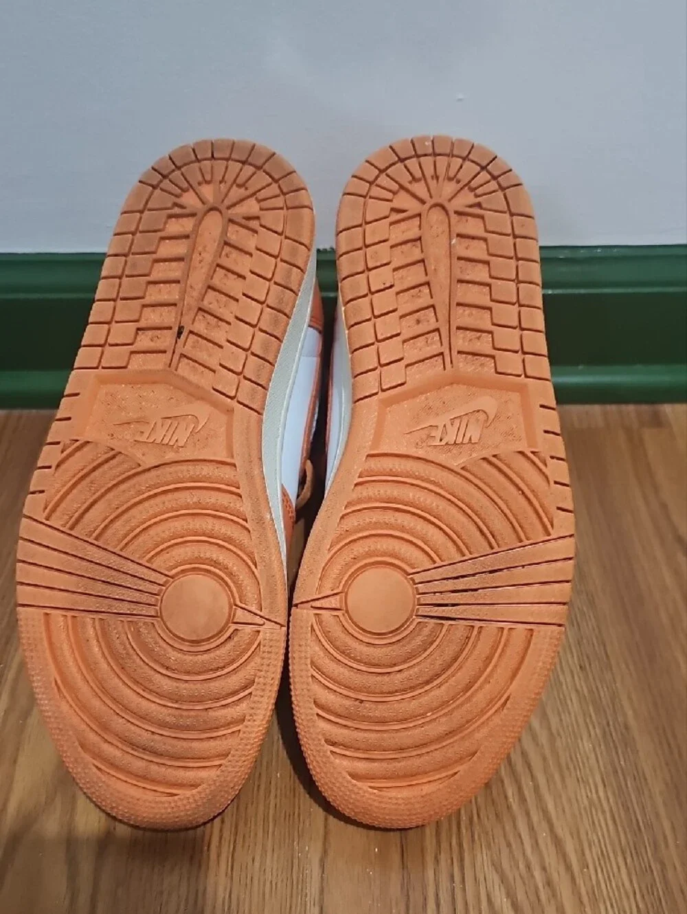 Jordan Air 1 High Orange/White Men's Sneakers